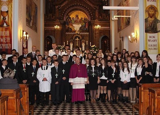 Grafika 8: Bierzmowanie 04.11.2012