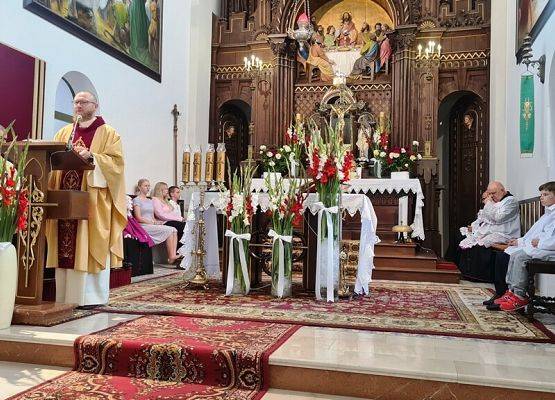 Grafika 50: Msza Ingresowa ks. Proboszcza Jarosława Korniaka