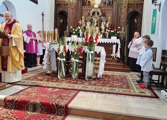 Grafika 55: Msza Ingresowa ks. Proboszcza Jarosława Korniaka