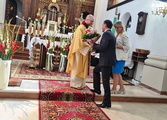 Grafika 100: Msza Ingresowa ks. Proboszcza Jarosława Korniaka