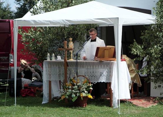Grafika 16: Zespół "Moja Rodzina" na odpuście w Kuklinie