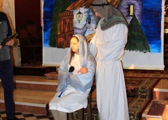 Grafika 13: Jasełka przed Pasterką 2014