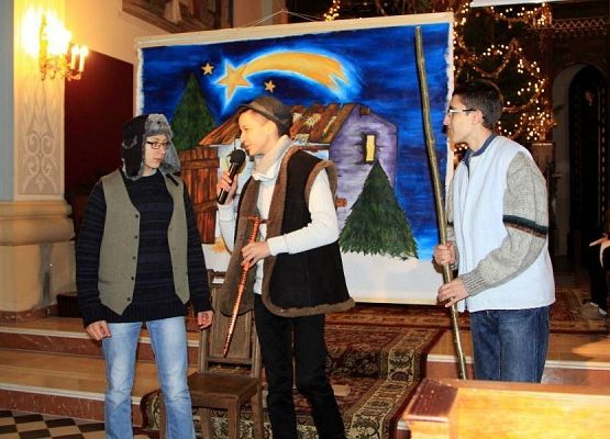 Grafika 14: Jasełka przed Pasterką 2014