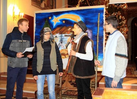 Grafika 15: Jasełka przed Pasterką 2014